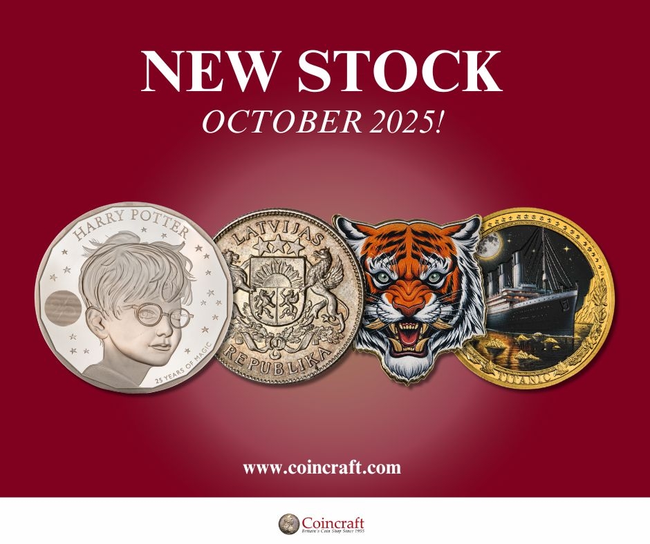 New Stock October 2025 - Coincraft